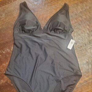 Black One Piece Swimsuit (NWT)